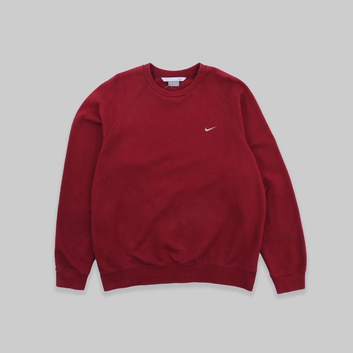 Nike Early 2000s Maroon Sweatshirt