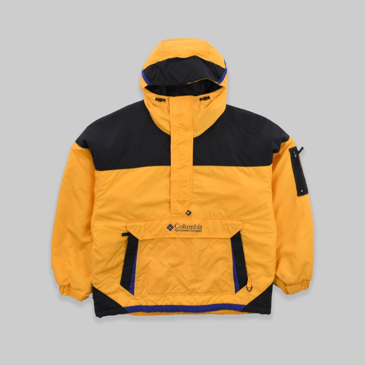 Columbia 1990s Half-Zip Padded Jacket