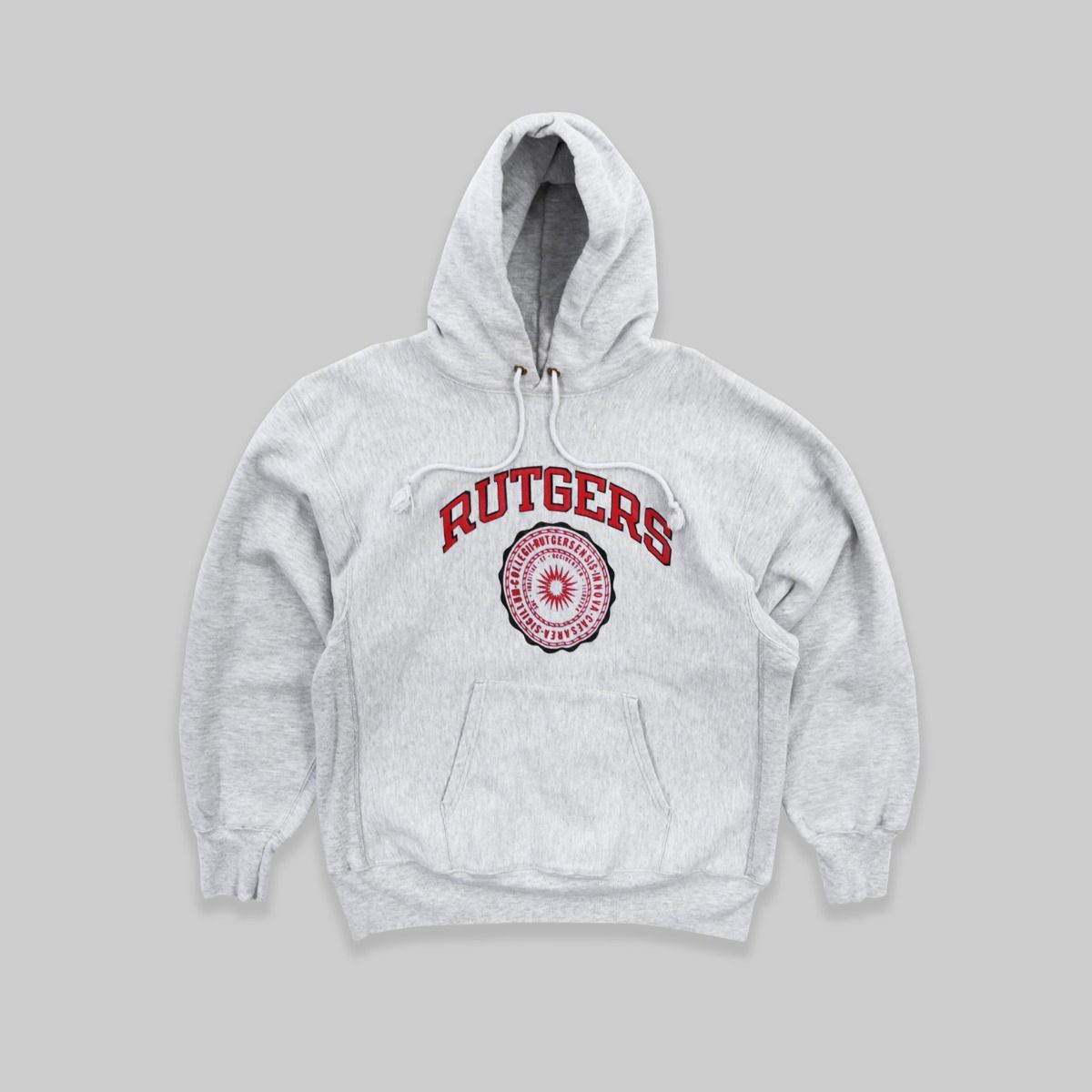 Champion 'Rutgers College' 1980s Reverse Weave Hoodie