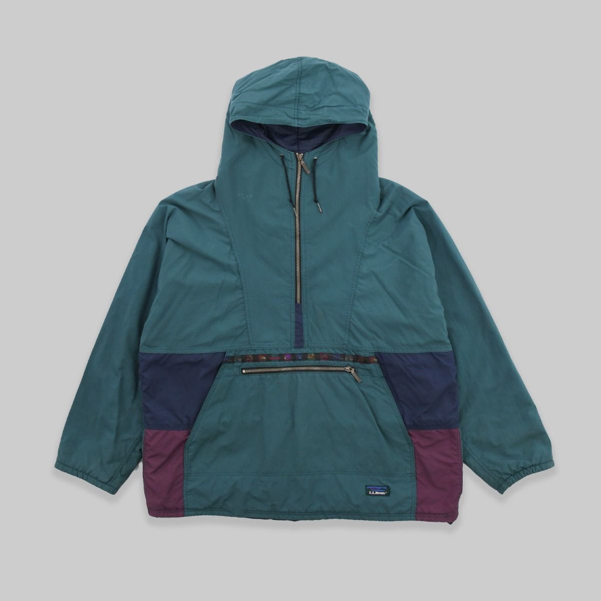 LL Bean 1990s Half-Zip Thinsulate Jacket