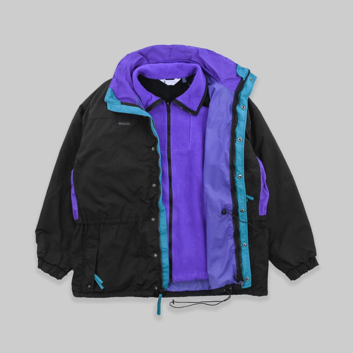 Columbia 1990s Long's Peak 2-in-1 Multicoloured Jacket