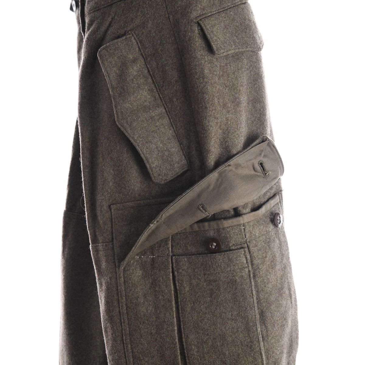1960s West German BAWI Wool Military Trousers