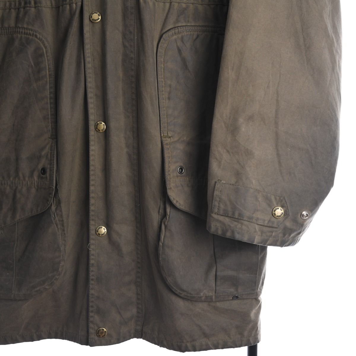Filson 2001 Wax Cotton Trench Coat