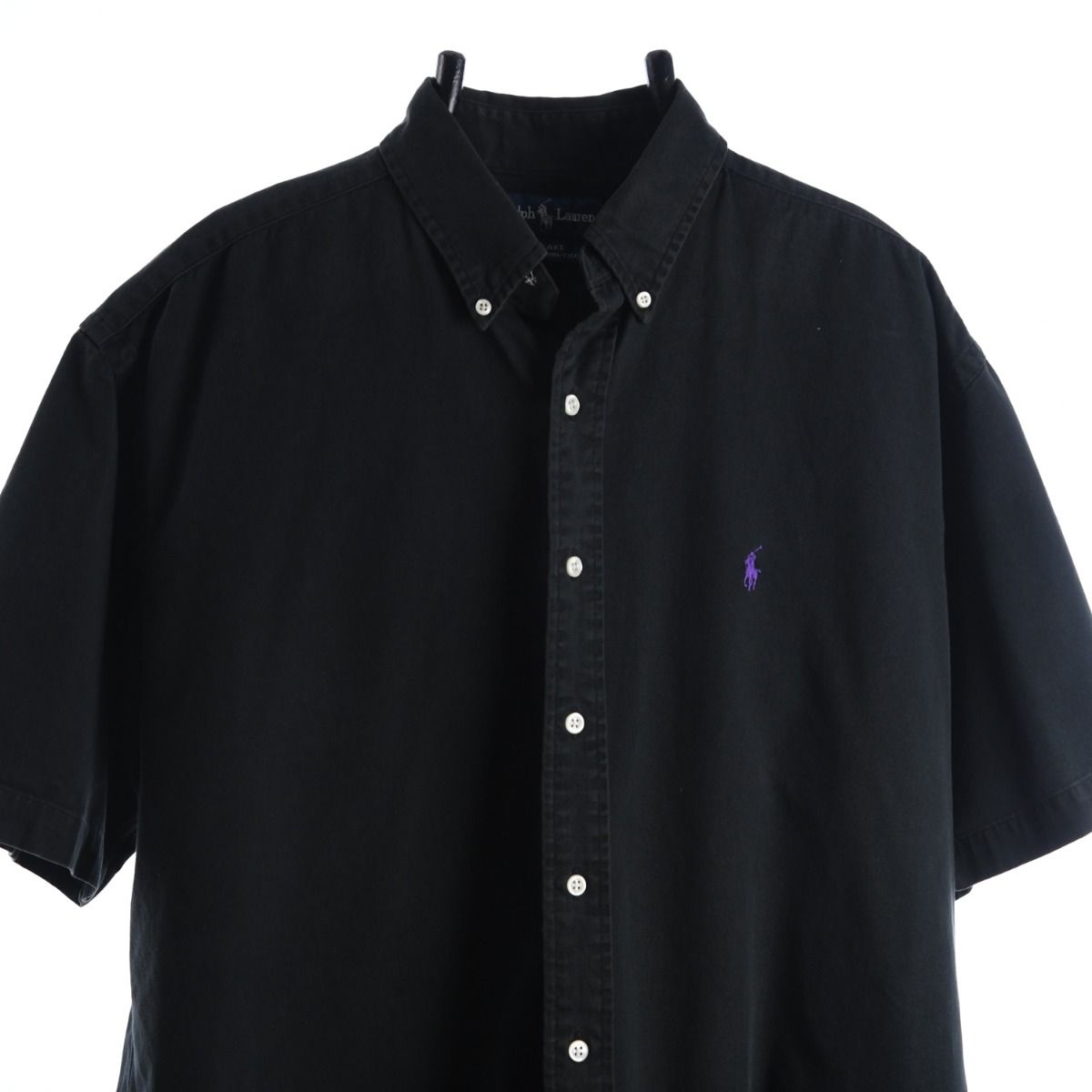 Ralph Lauren Blake Short Sleeve Black Shirt