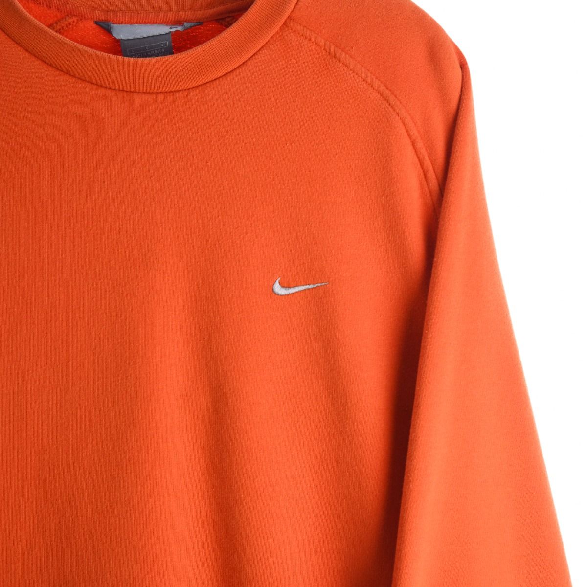 Nike Early 2000s Orange Sweatshirt