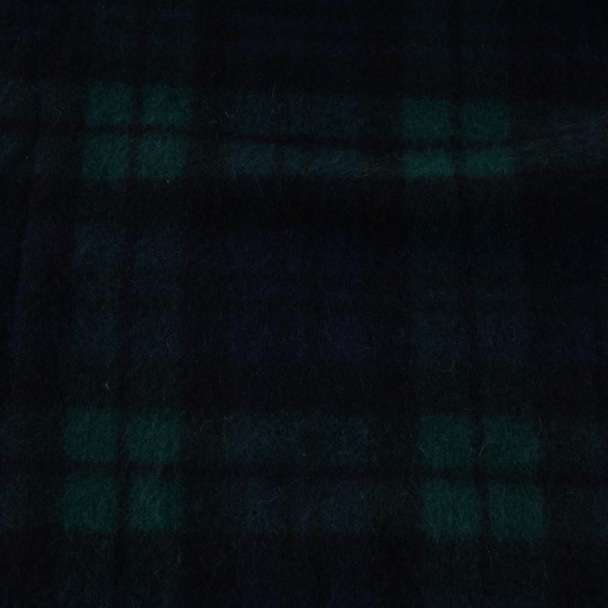 Burberry 1980s Cashmere Green and Blue  Scarf