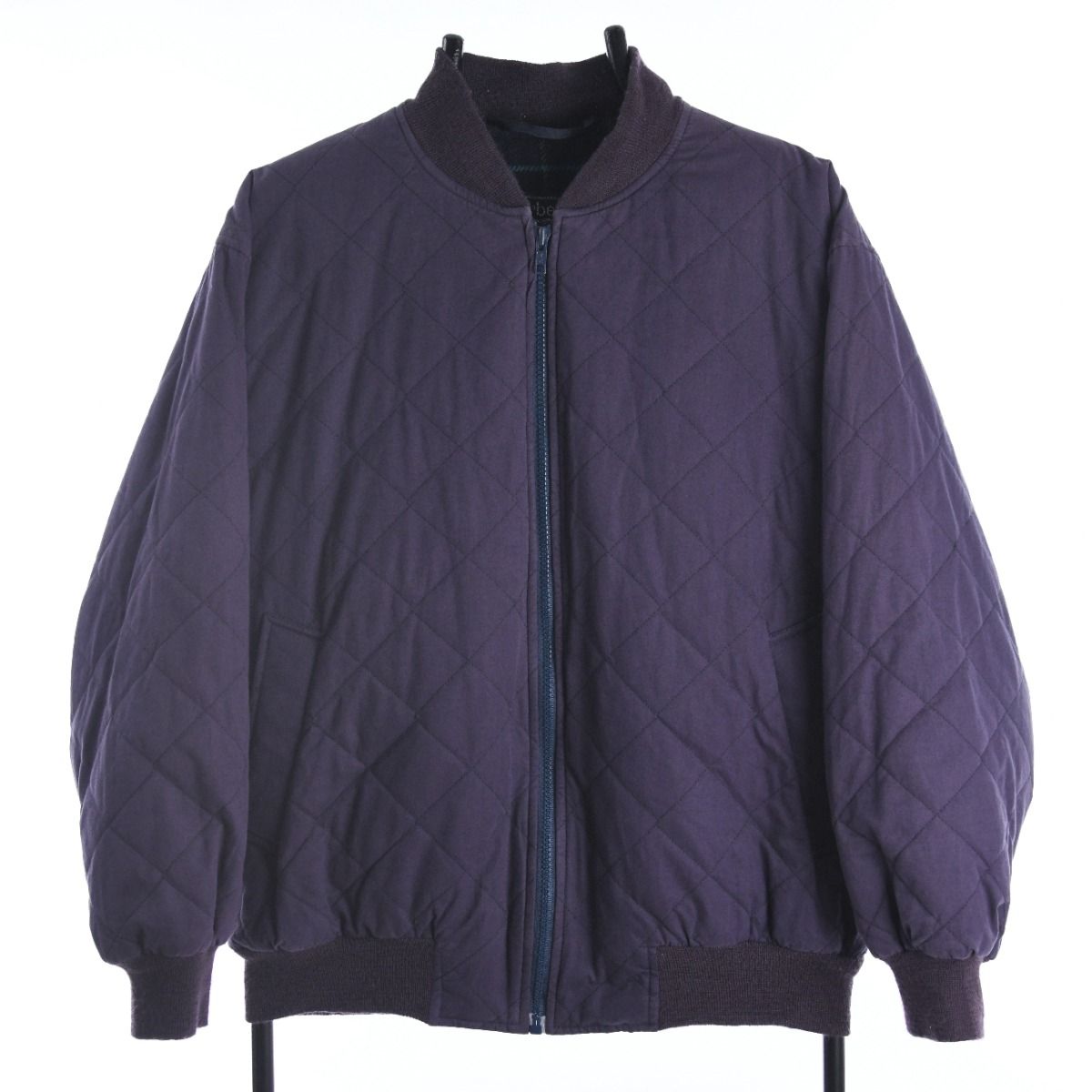 Burberry 1980s Quilted Bomber Jacket