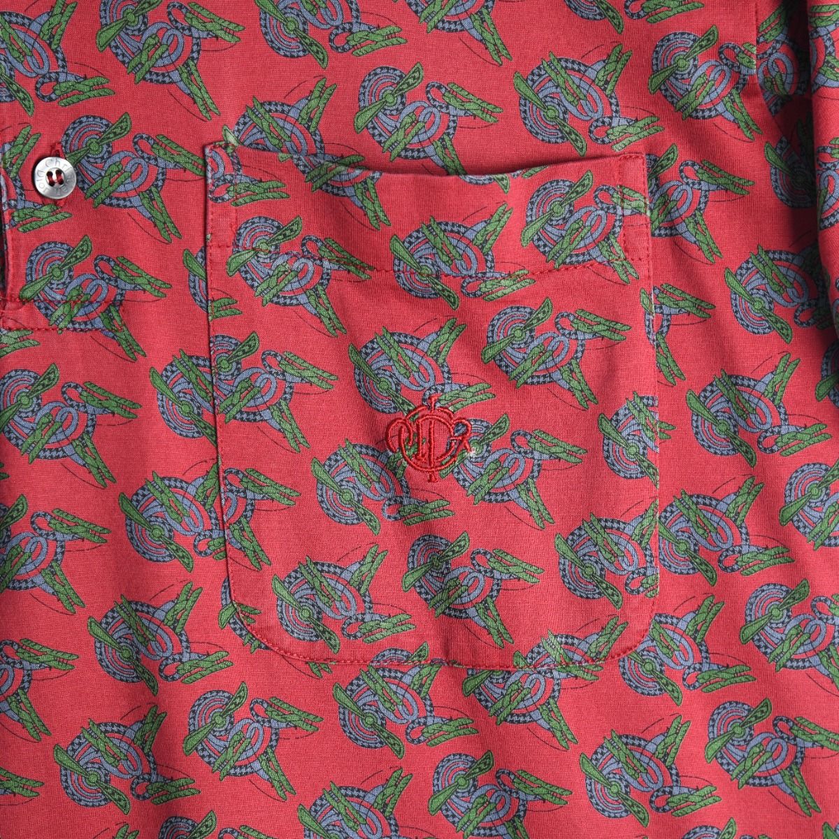 Christian Dior Monsieur 1990s Polo Red Shirt