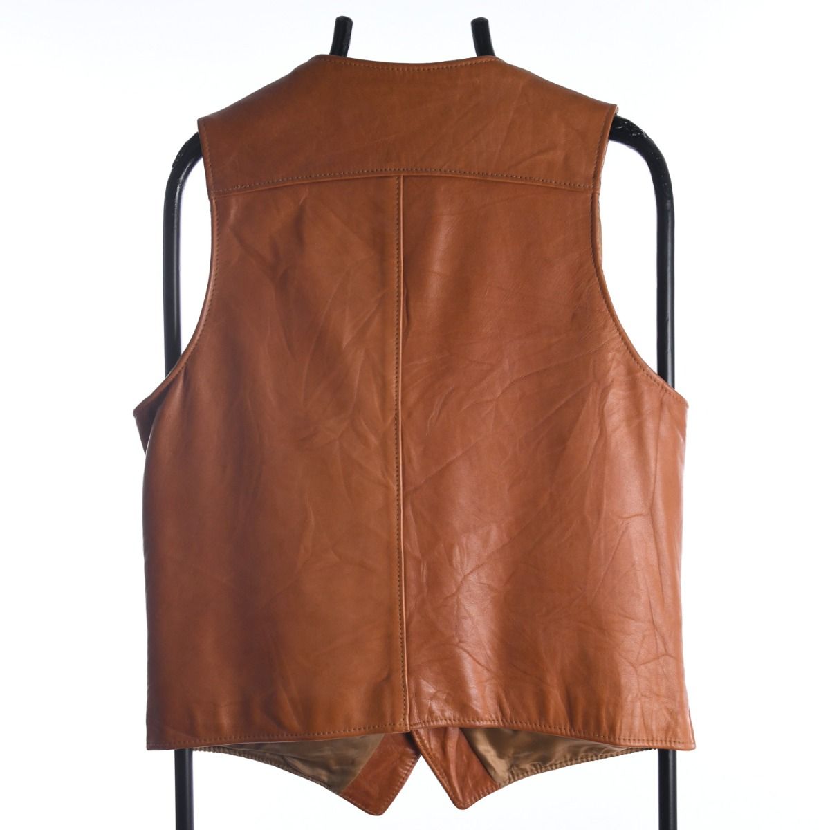 Schott Sportswear 1980s Leather Vest