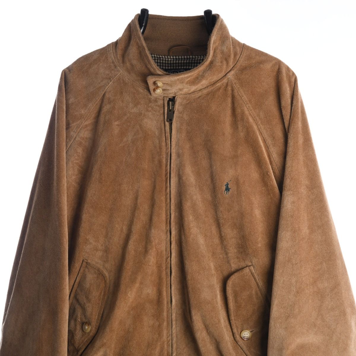 Polo Ralph Lauren 1990s Suede Harrington Jacket 