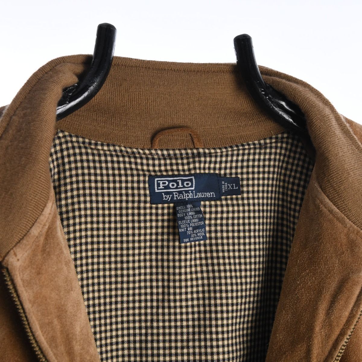 Polo Ralph Lauren 1990s Suede Harrington Jacket 