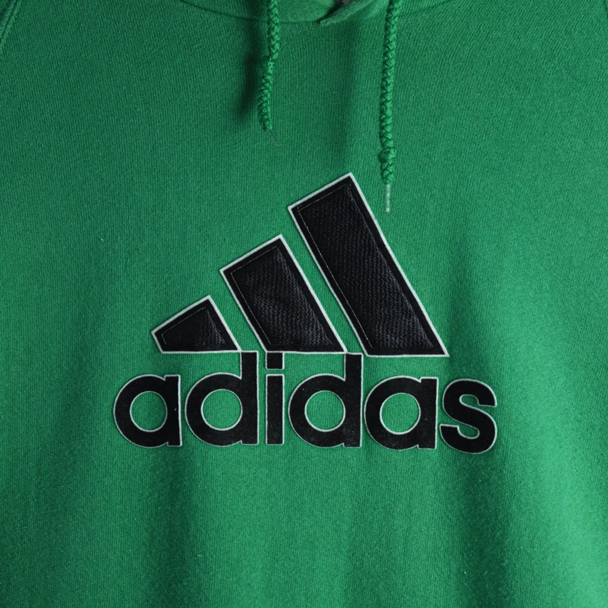 Adidas 1990s Green Hoodie