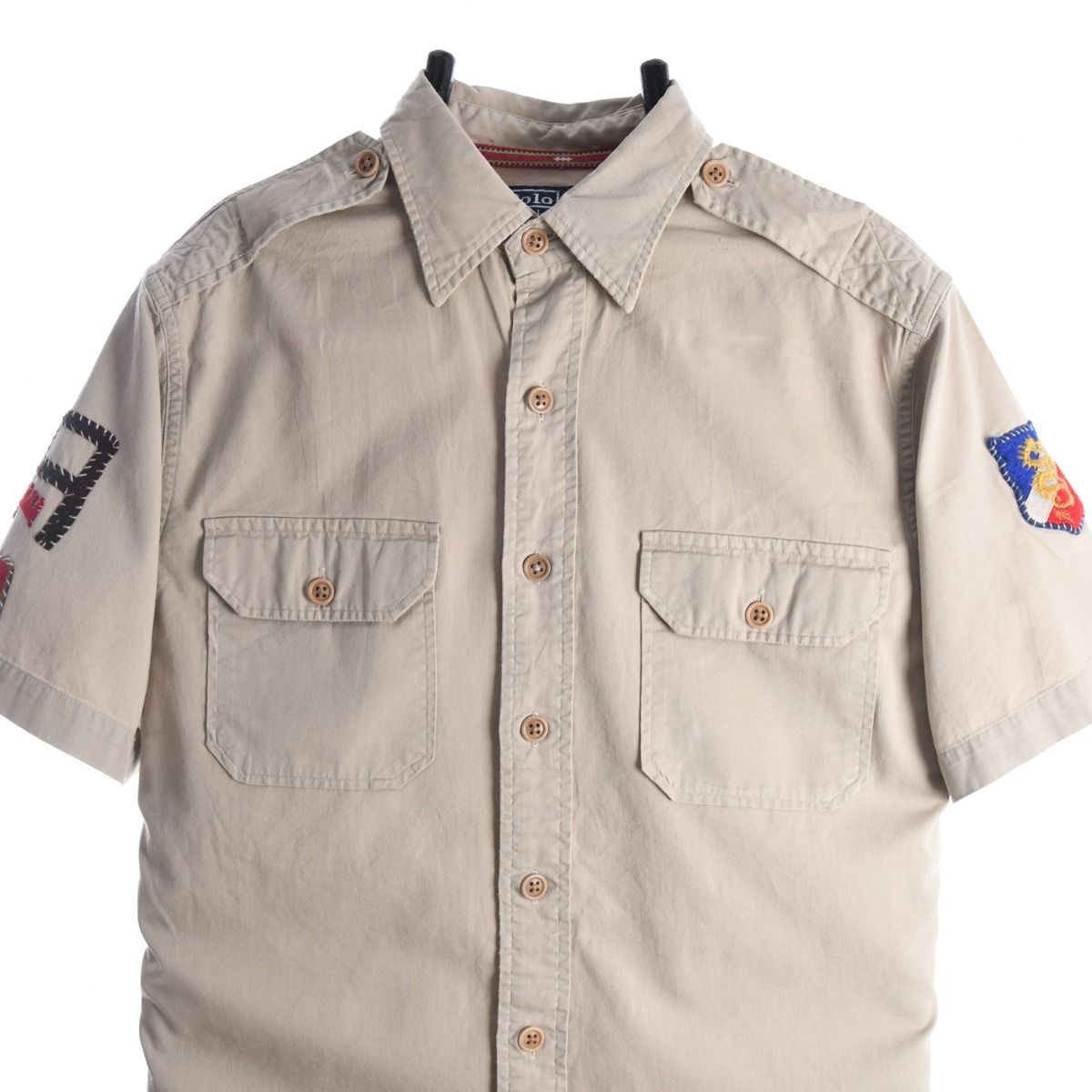 Ralph Lauren Embroidered Military USNC Shirt