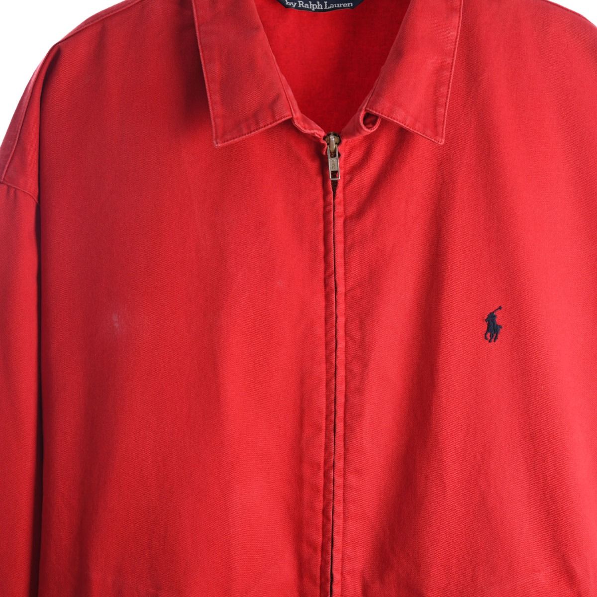Ralph Lauren Cotton Harrington Jacket in Red