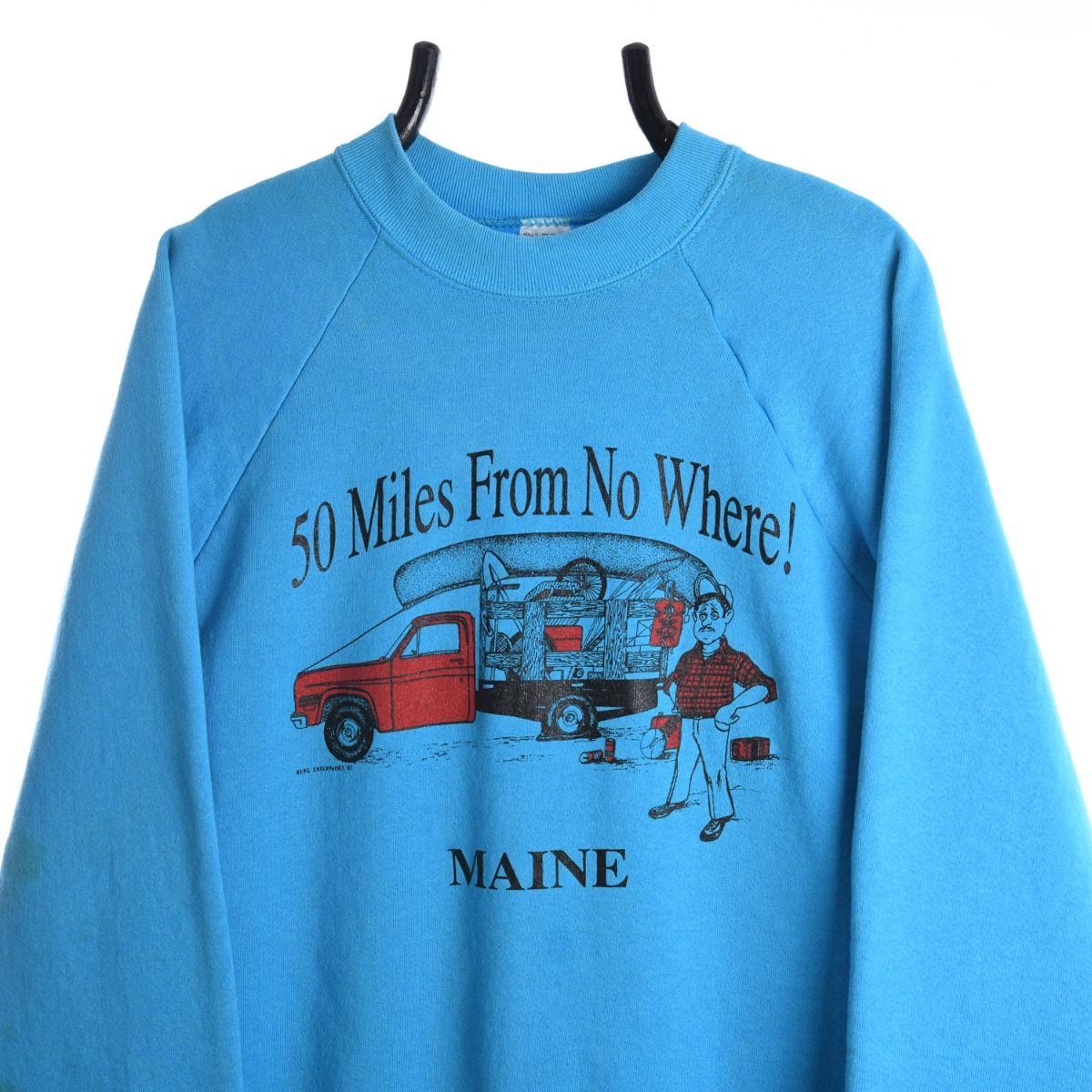'Maine - 50 Miles From Nowhere' 1987 Sweatshirt