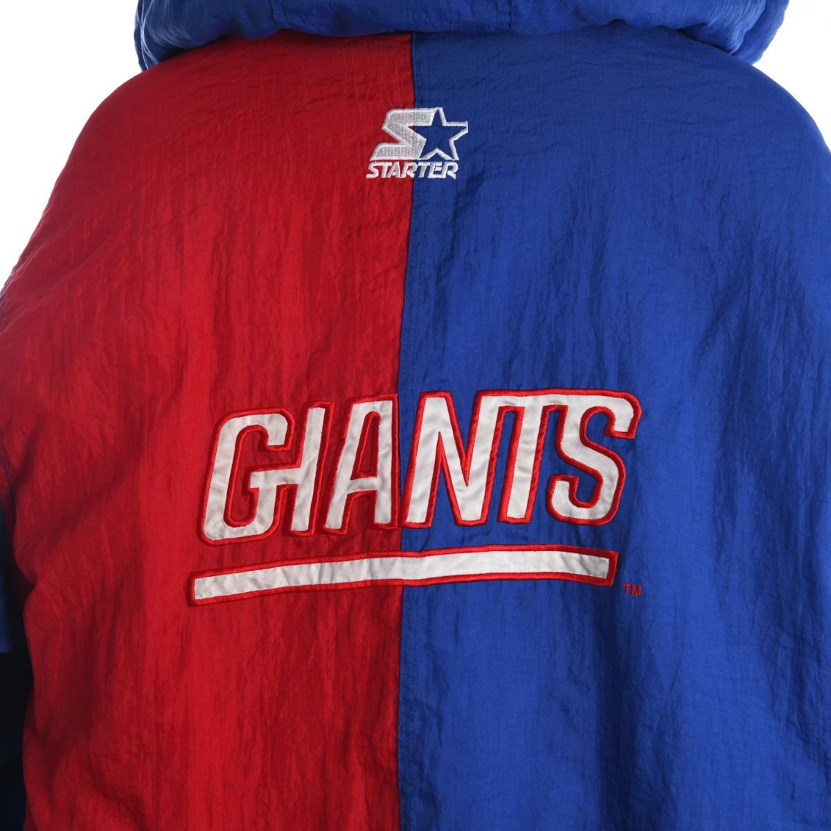 New York Giants X Starter 1990s Padded Blue Jacket