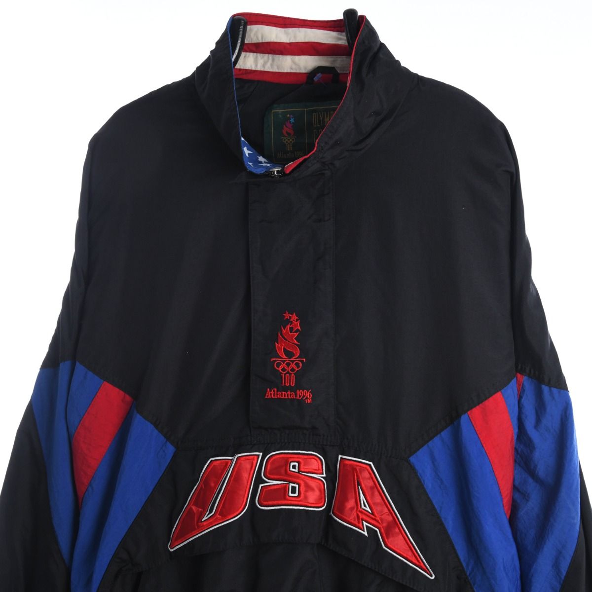 Atlanta 1996 Olympics X Starter Half-Zip Jacket
