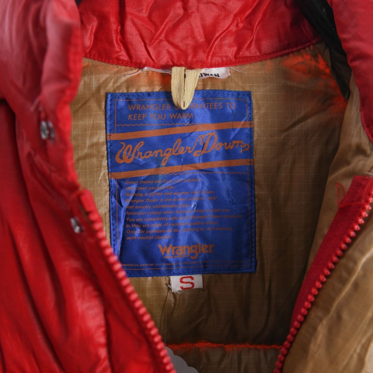 Wrangler Japan 1980s Down Puffer Jacket