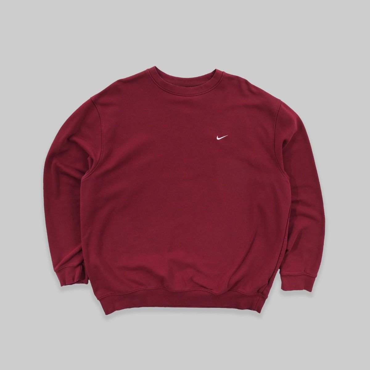 Nike Early 2000s Burgundy Sweatshirt