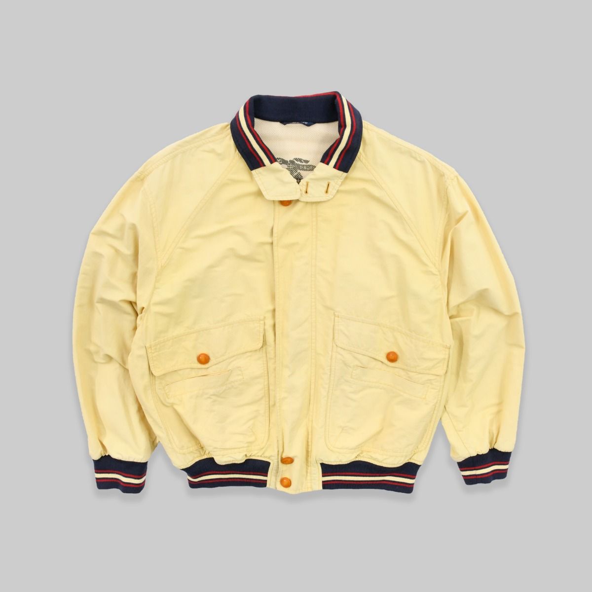 Burberry 1980s Yellow Jacket