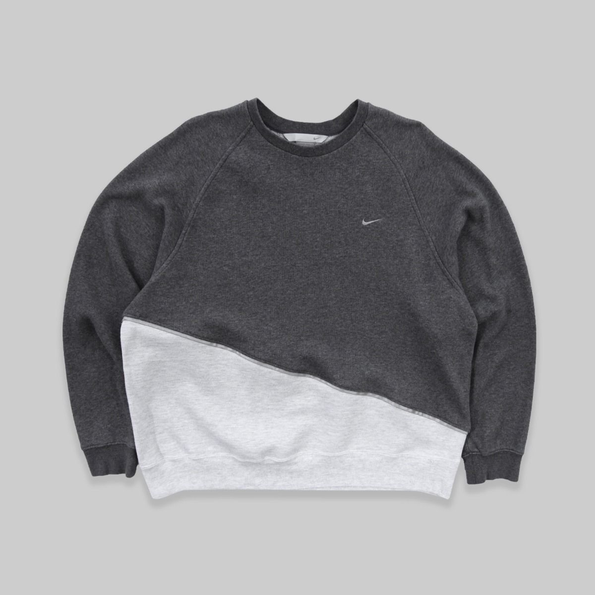 Nike REWORKED Grey Sweatshirt