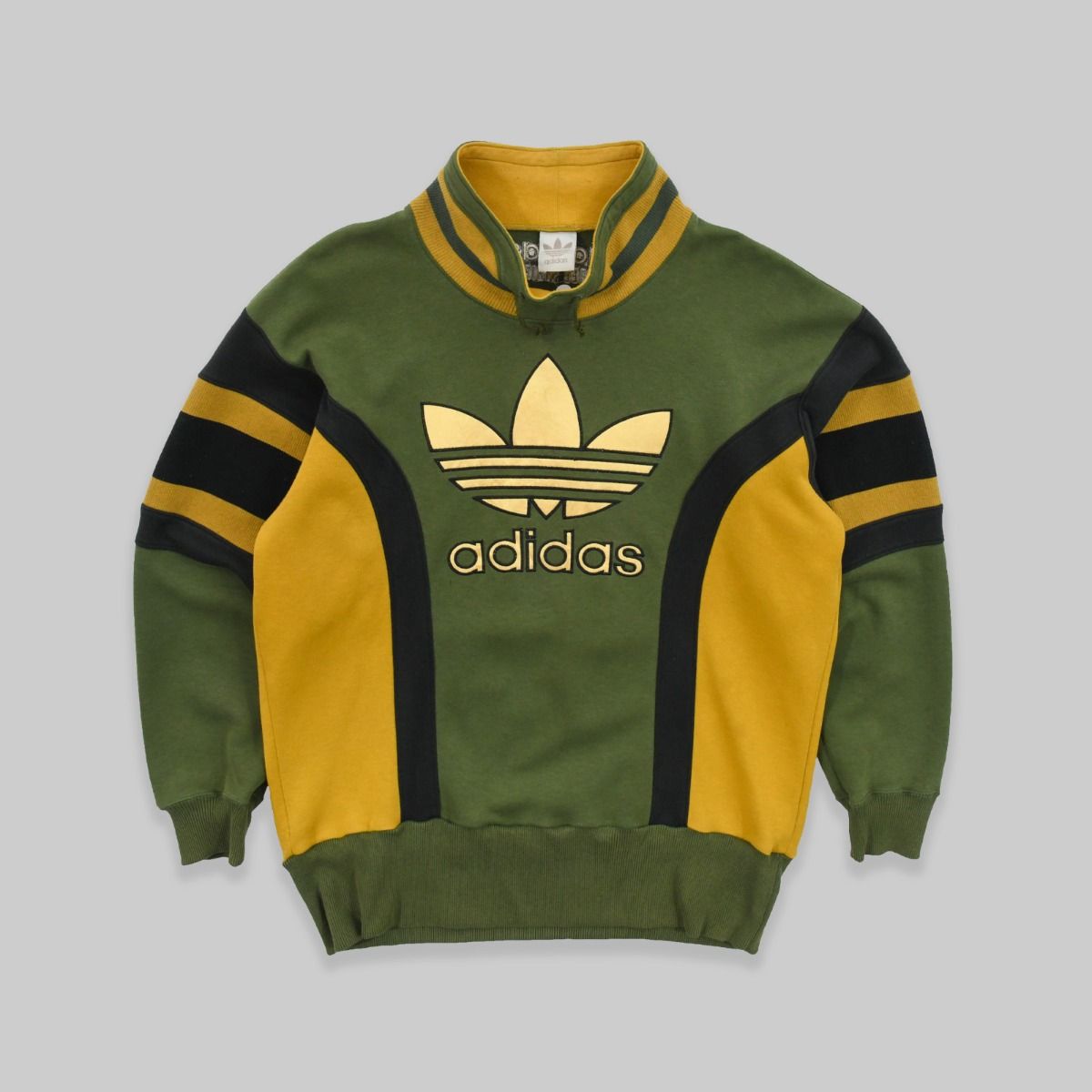 Adidas 1990s Funnel Neck Sweatshirt