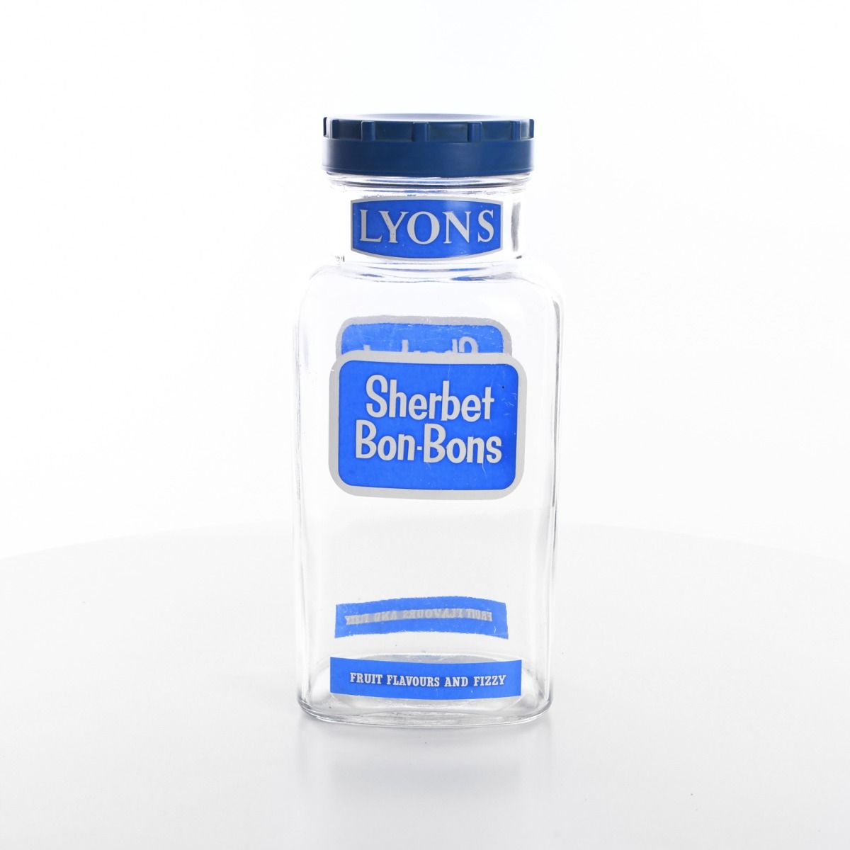 Lyons Sherbet Bon Bons Glass Jar