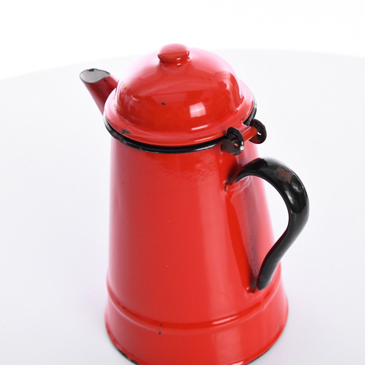 1950s Enamel Coffee Pot
