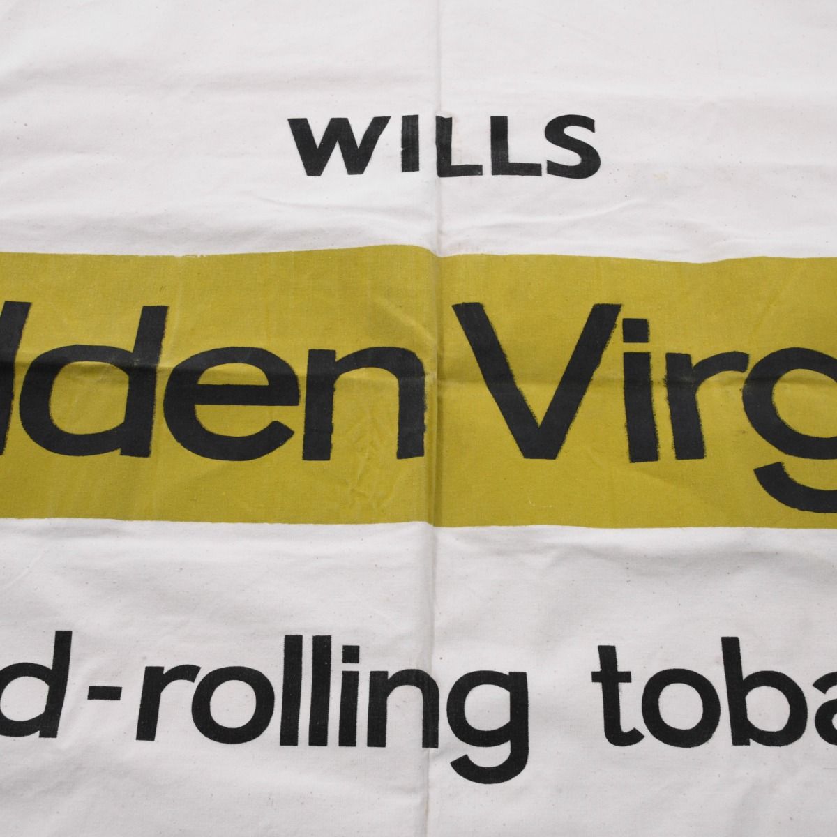 Mid Century Wills Tobacco Golden Virginia Banner