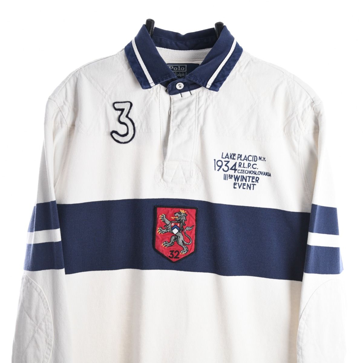  Ralph Lauren Lake Placid NY 1934 Winter Event Rugby Shirt