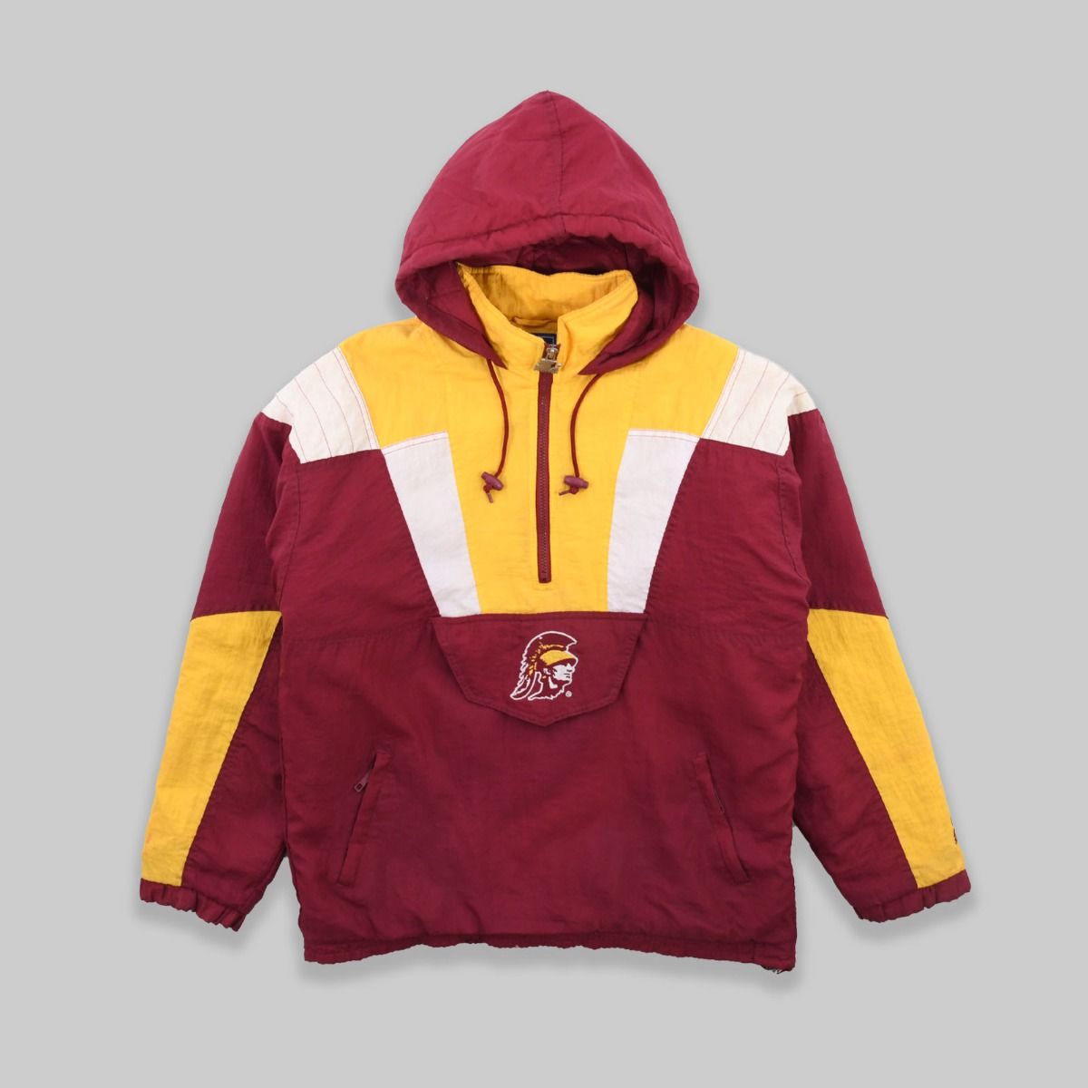 USC Trojans X Starter Half-Zip Padded Jacket