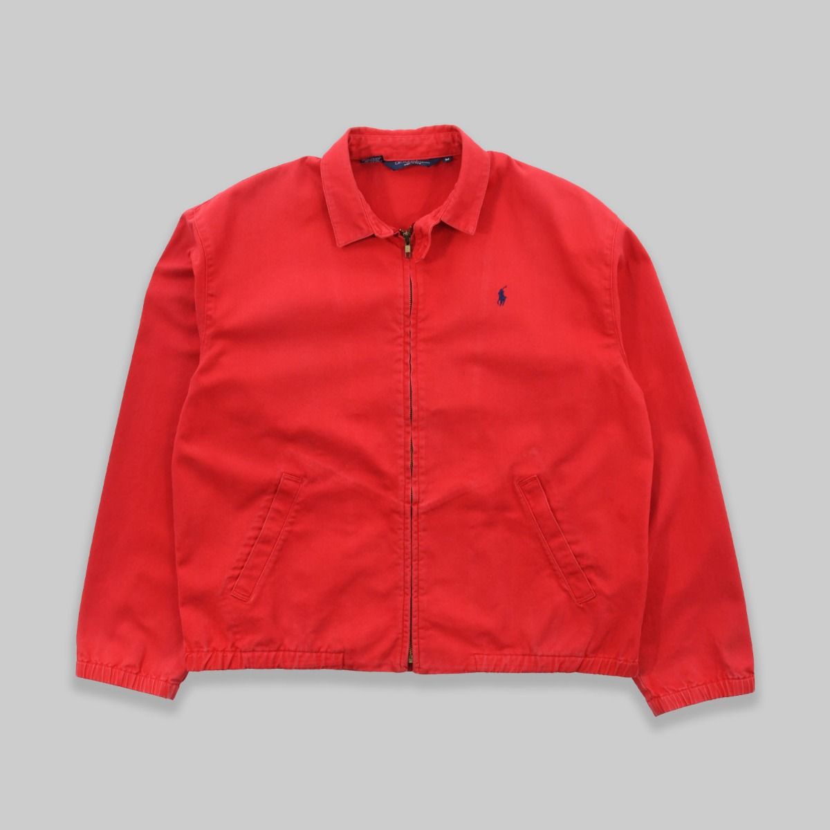 Ralph Lauren 1980s Harrington Red Jacket