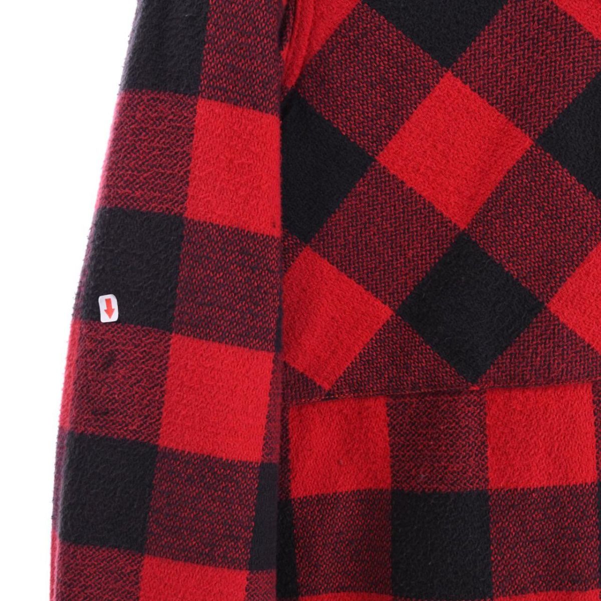 Levi's Red & Black Wool Over Shirt