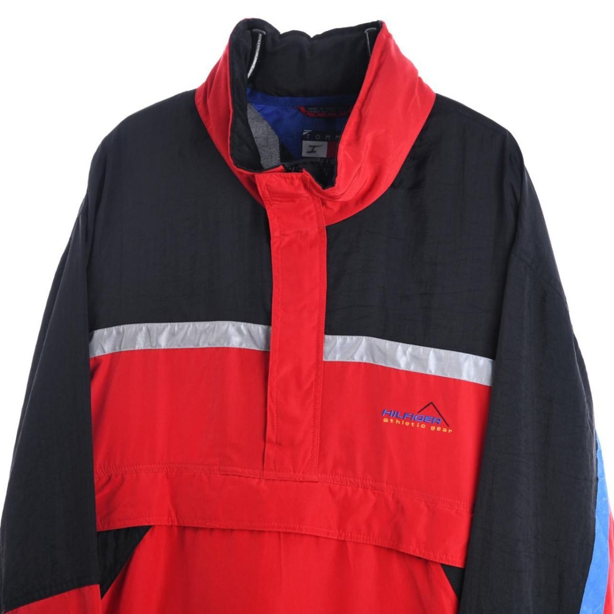 Tommy Hilfiger Red & Black Athletic Gear Jacket