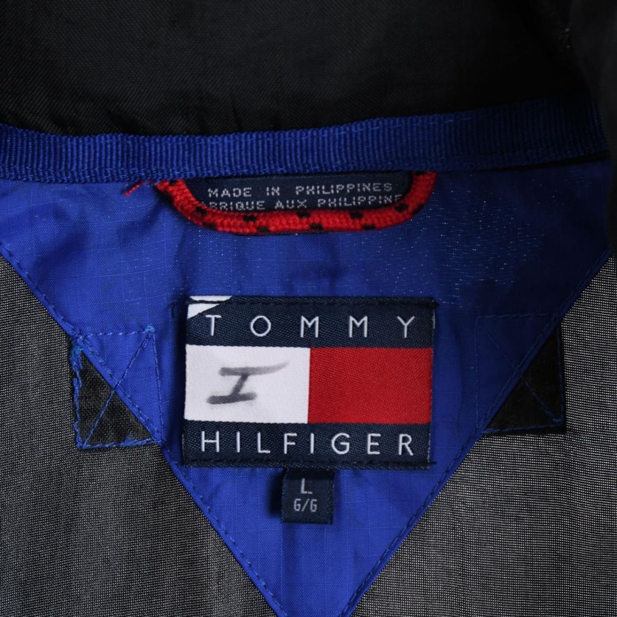 Tommy Hilfiger Red & Black Athletic Gear Jacket