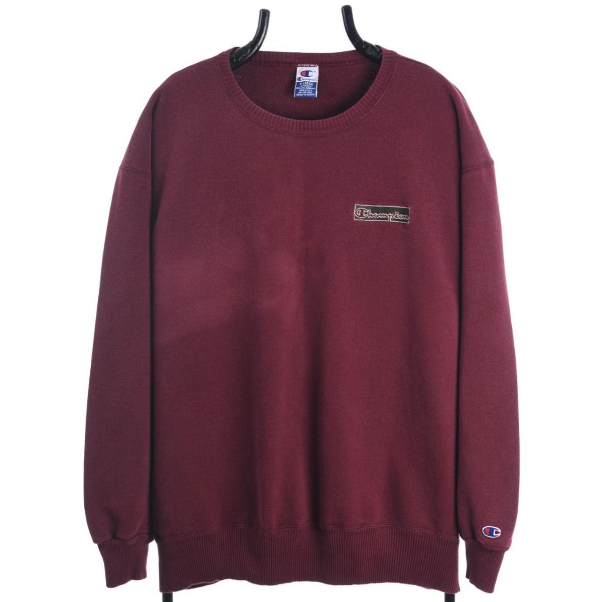 90s Champion Burgundy Sweatshirt