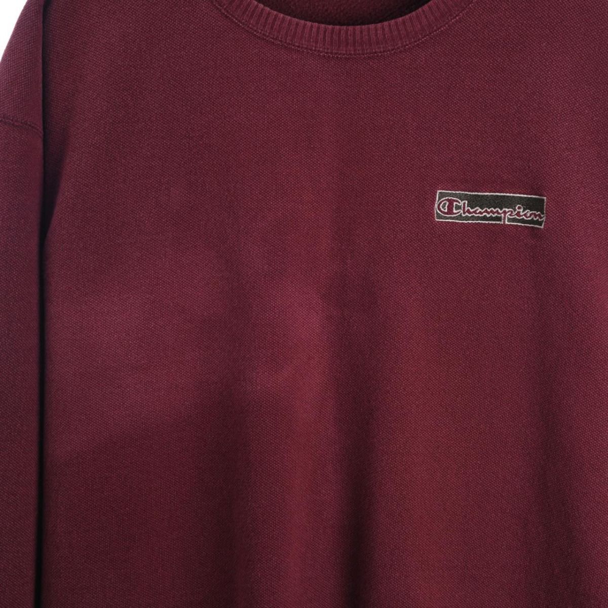 90s Champion Burgundy Sweatshirt