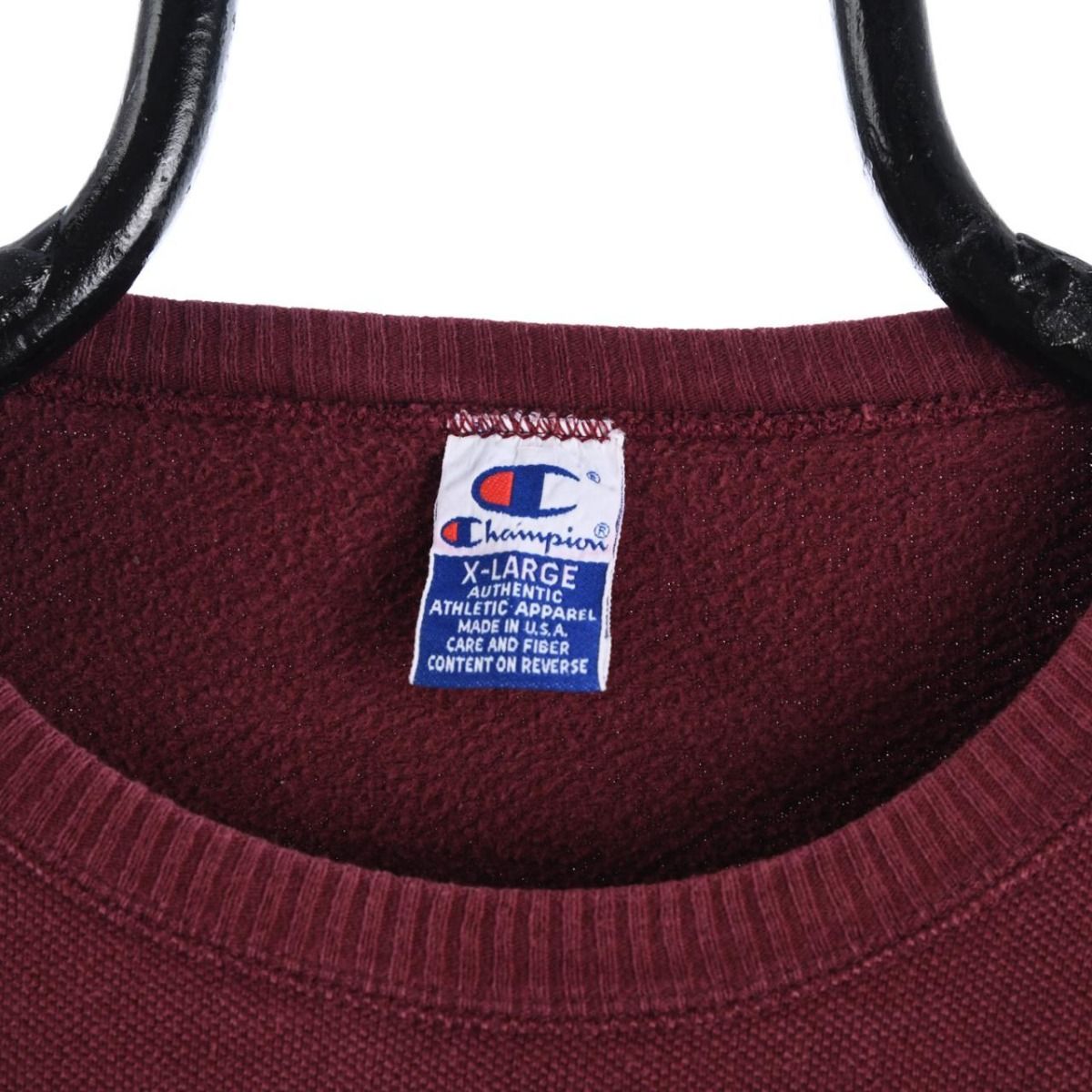 90s Champion Burgundy Sweatshirt