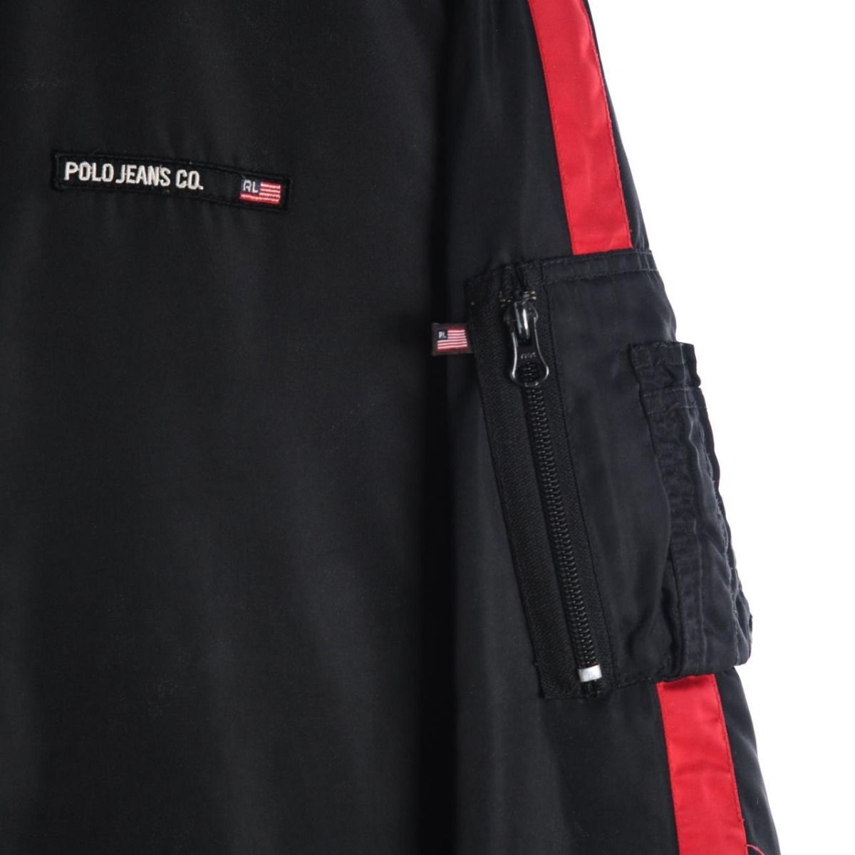 Ralph Lauren Polo Jeans Bomber Black Jacket