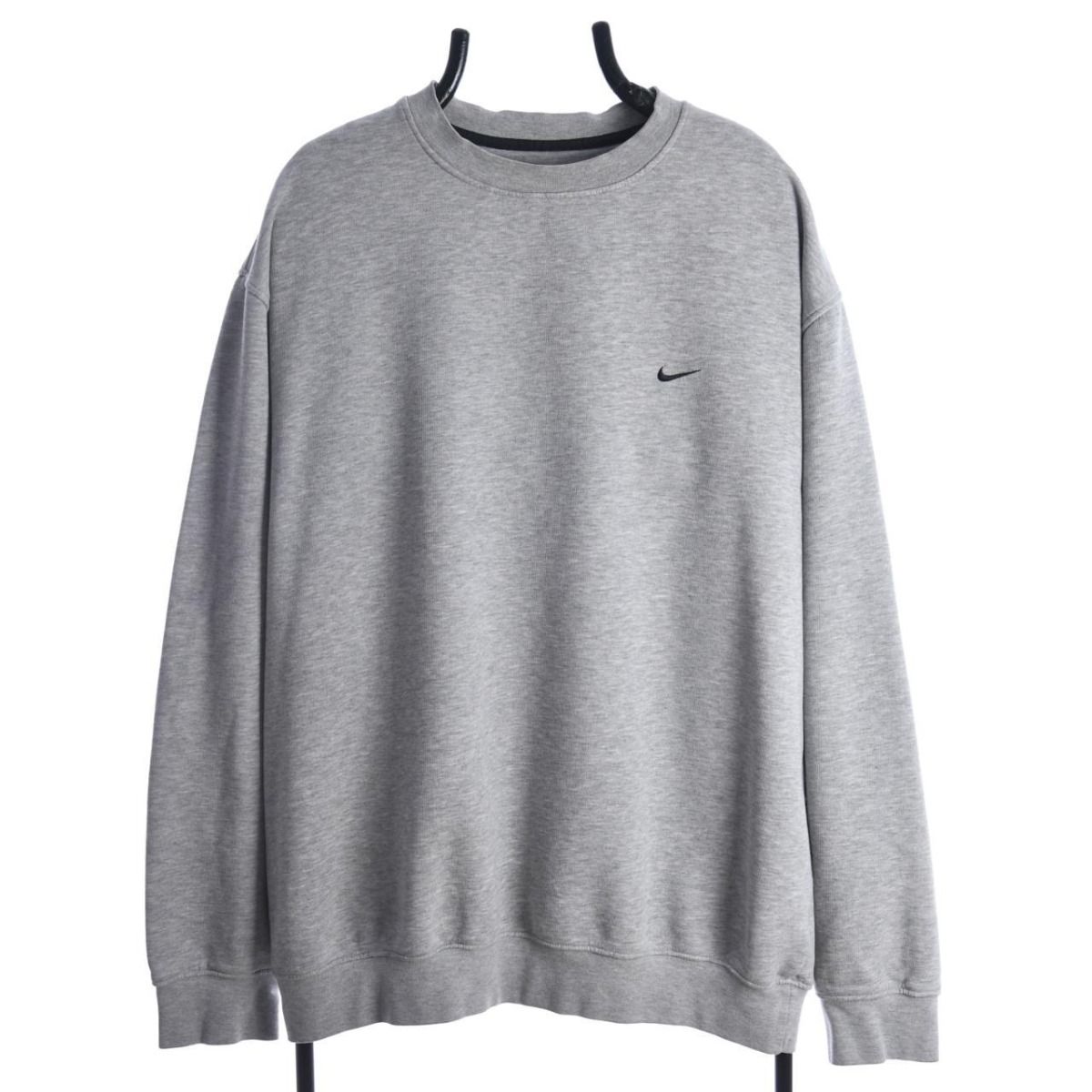 Nike Early 2000s Grey Sweatshirt