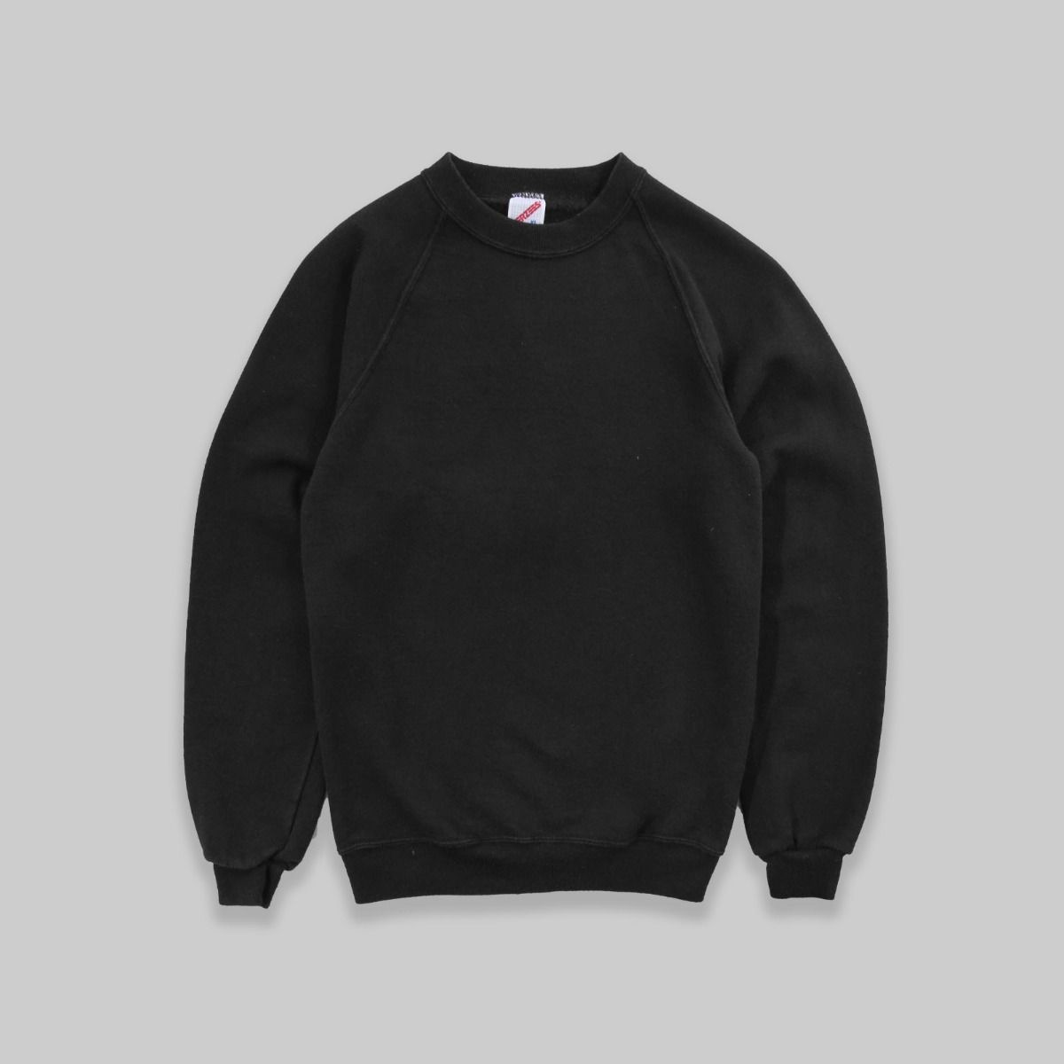 Jerzees 1990s Blank Black Sweatshirt