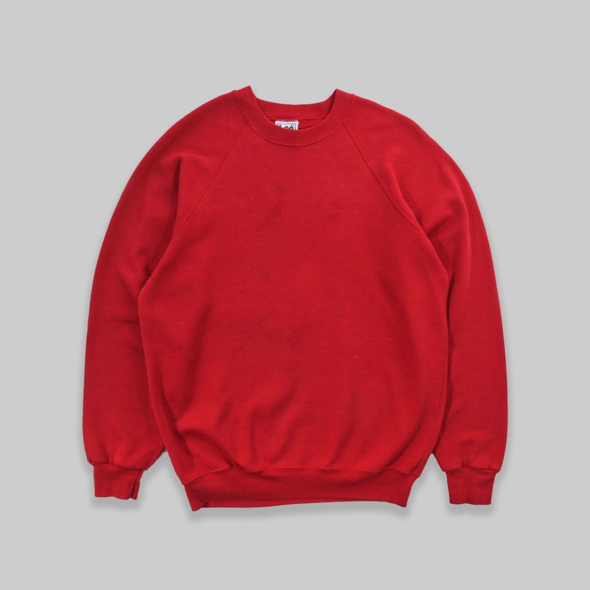 Lee 1990s Blank Red Sweatshirt