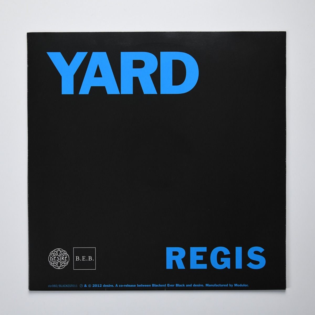 Ike Yard – Regis / Monoton Versions 12"