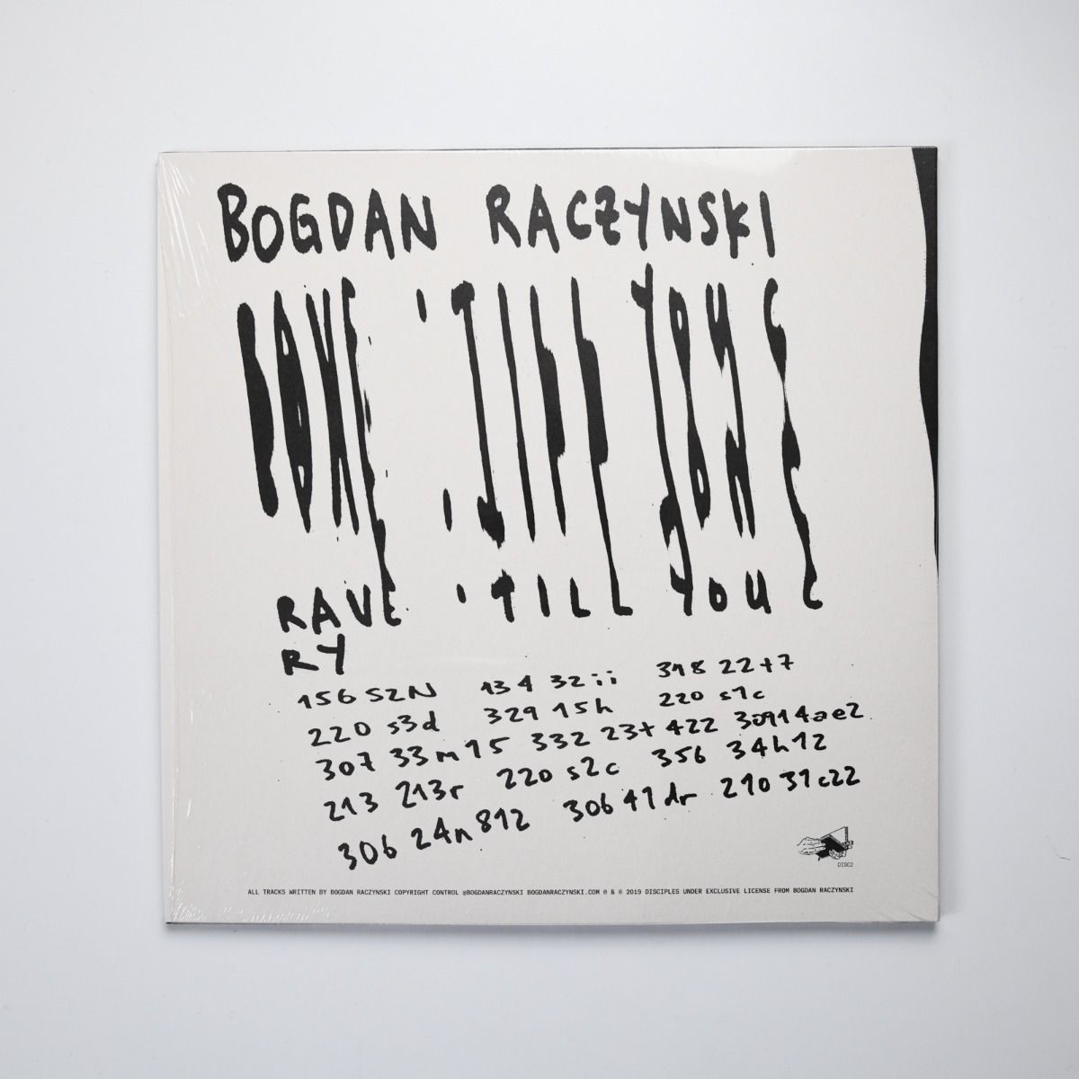 Bogdan Raczynski – Rave 'Till You Cry 2x12" LP