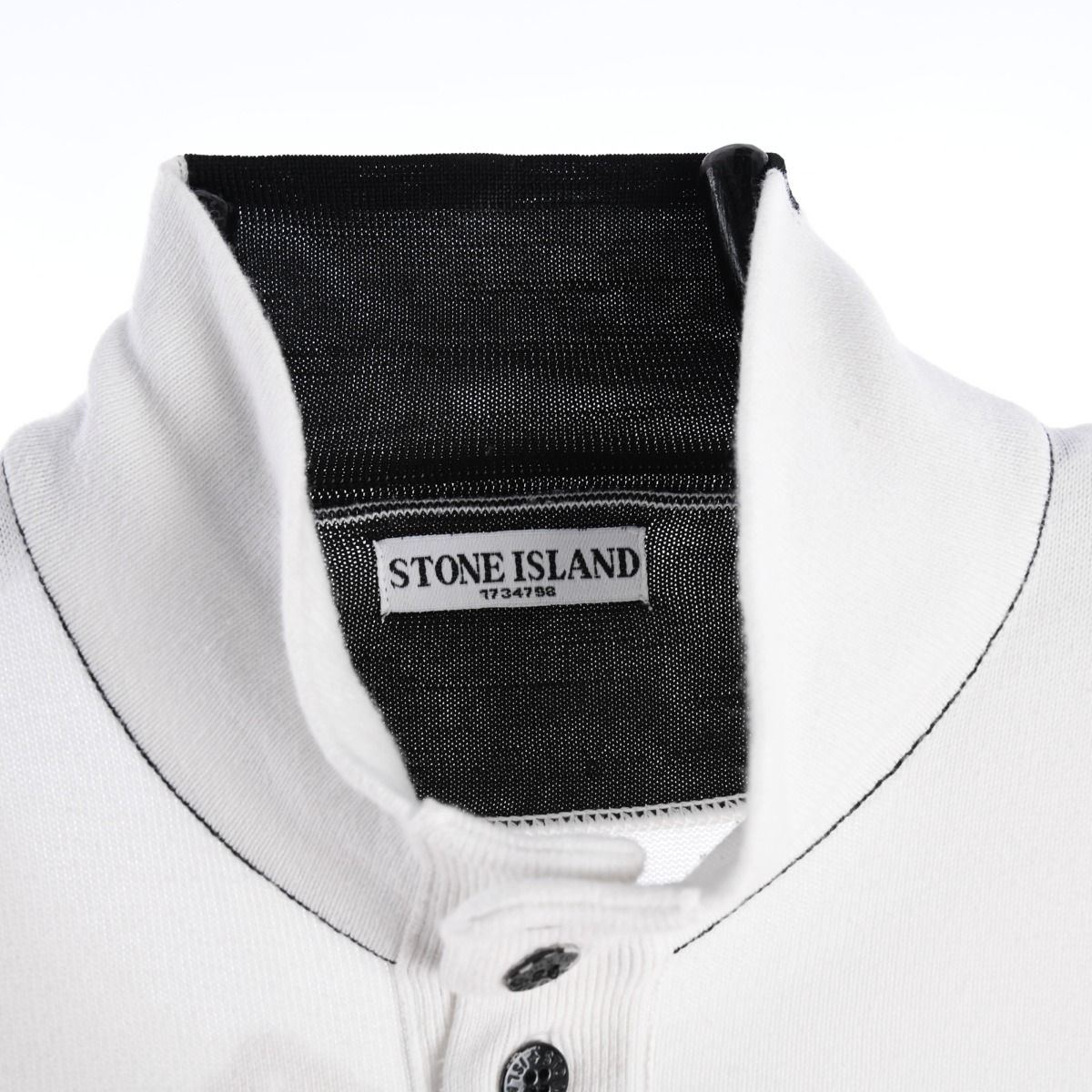 Stone Island 2000s Button Collar Sweatshirt