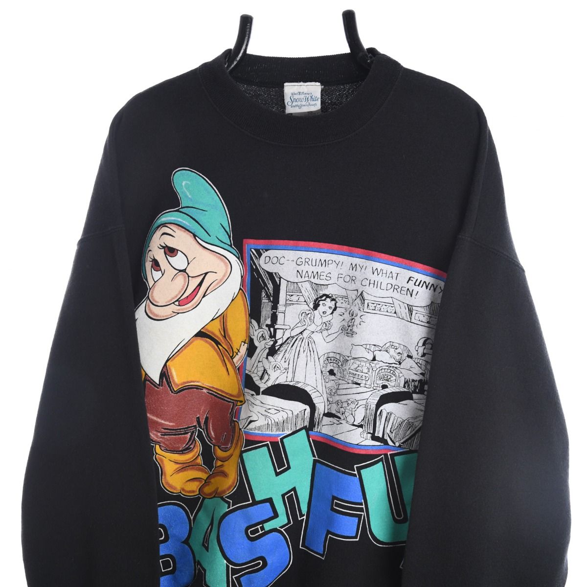 Walt Disney Snow White And The Seven Dwarfs Bashful 1980s Sweatshirt