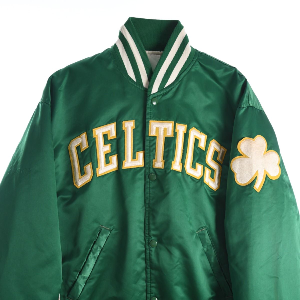 Boston Celtics X Starter 1990s Padded Satin Jacket