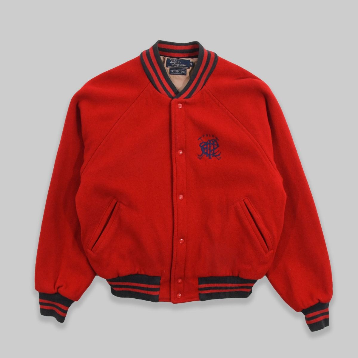 Polo Ralph Lauren 1980s Wool Bomber Jacket