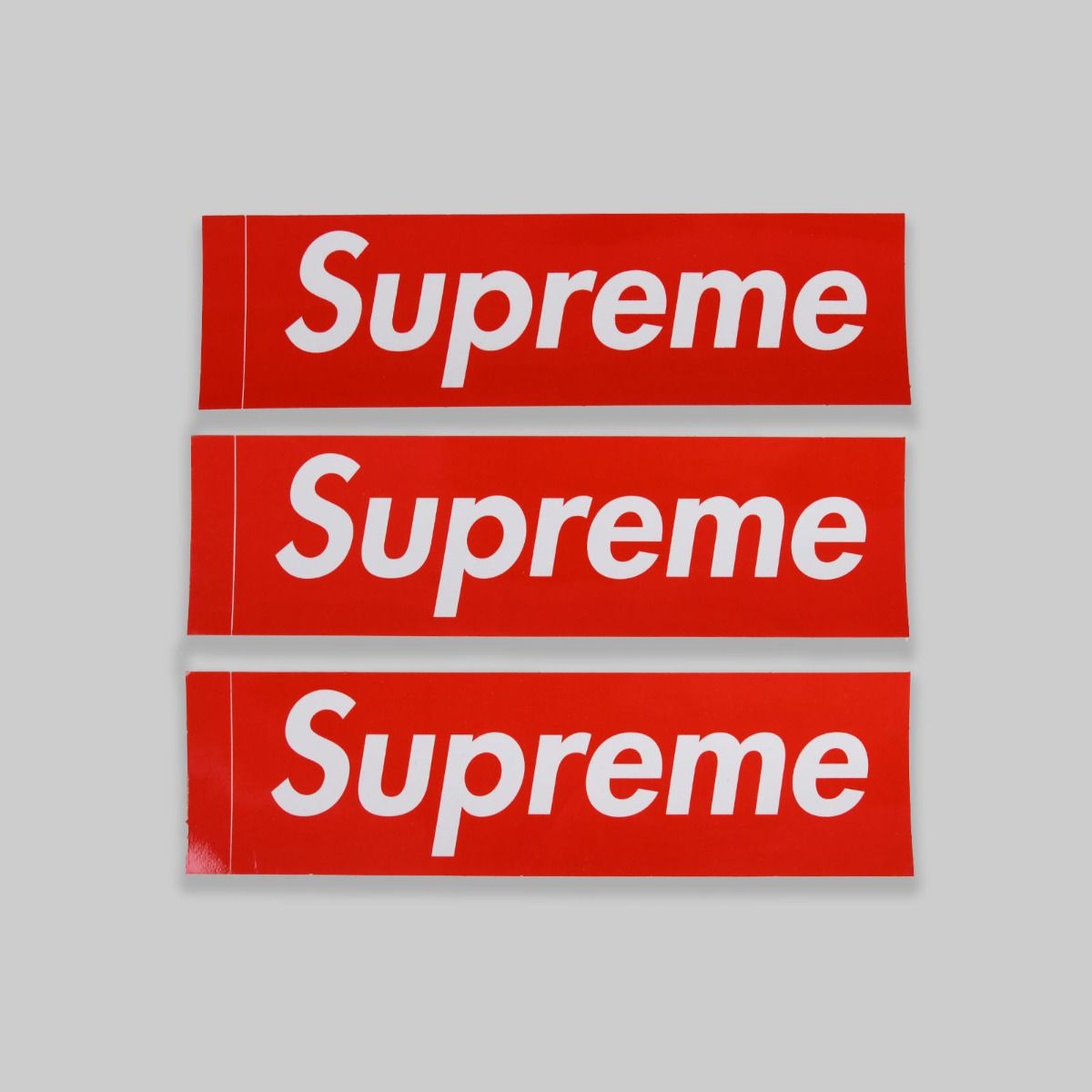 Supreme 20cm Stickers x3