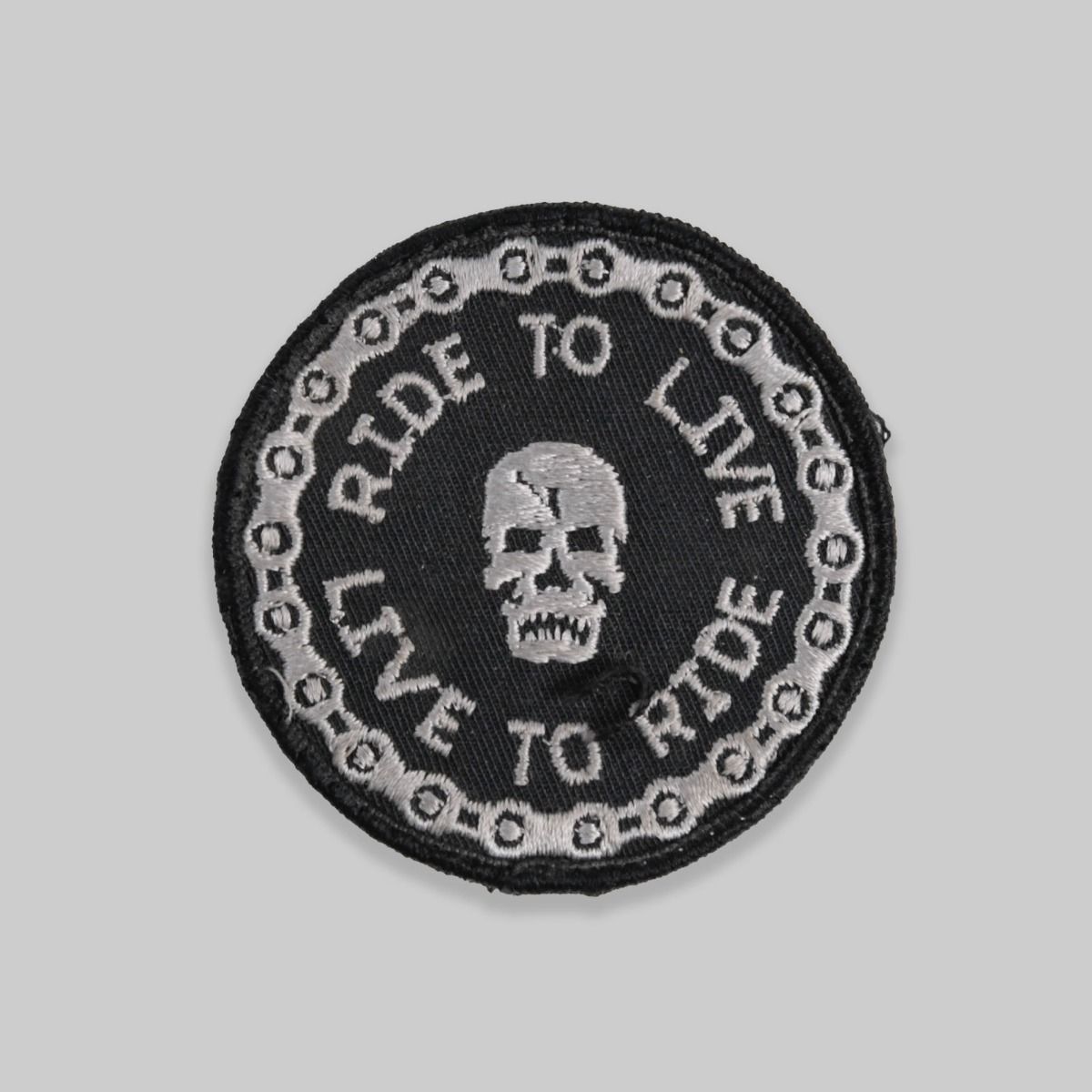 Ride To Live, Live To Ride Biker Patch